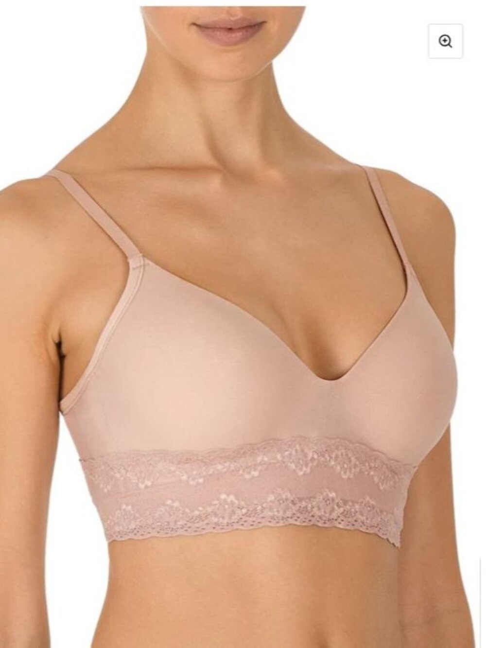NATORI Bliss Perfection Contour Soft Cup Bra, 36B, rose beige